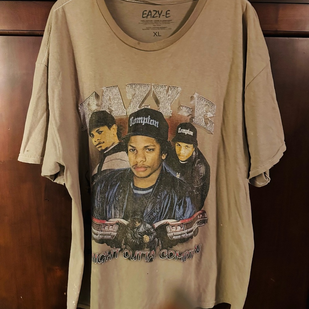 Eazy-E Graphic Tan T-Shirt